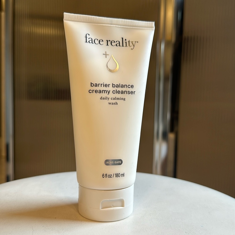 New - face reality barrier balance creamy cleanser 6oz